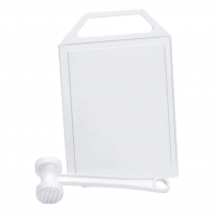 Tabua Pequena C/Martelo, Nitronplast, Branco na Amazon