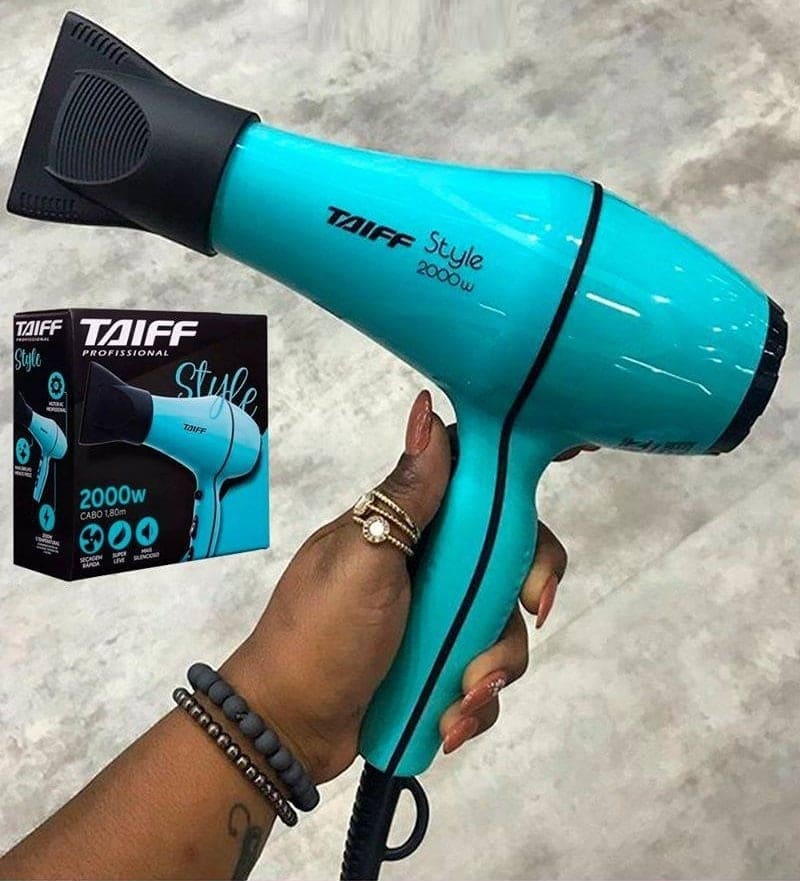 Taiff Secador Style 2000W 127V Azul Tiffany Style 331 Azul Pequeno na Amazon
