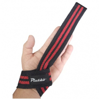 Tala Straps 100% Algodão Cor Vermelho Listrado Para Exercício Academia na Shopee