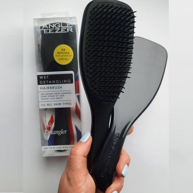 Tangle Teezer The Wet Detangler Black – Escova de Cabelo na Casas Bahia