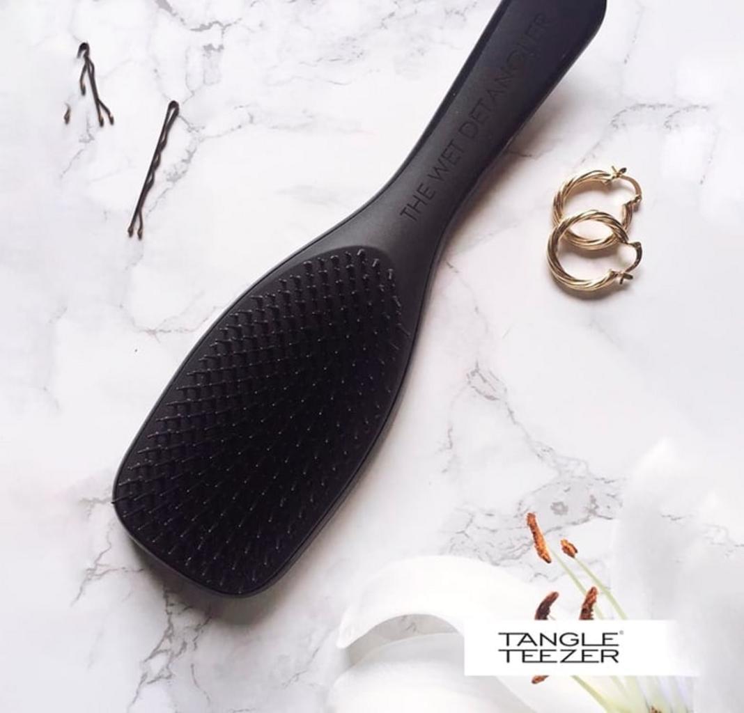Tangle Teezer The Wet Detangler Black – Escova de Cabelo na Casas Bahia