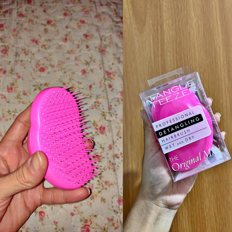 Tangle Teezer – Escova de cabelo desemabaraçadora The Original Min na Amazon