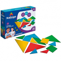 Tangram 28 Peças Xalingo na Amazon
