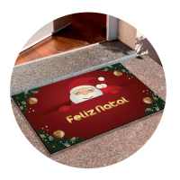 Tapete Capacho Papai-Noel na Amazon