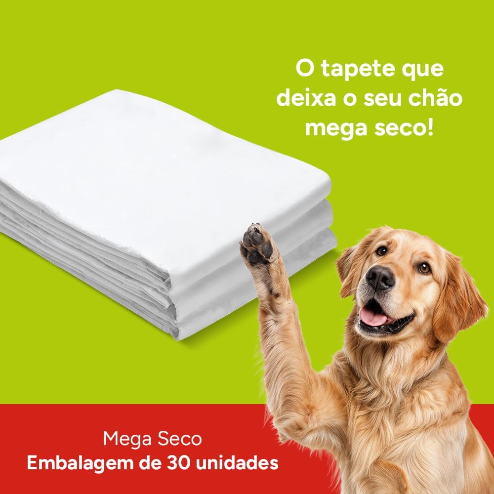 Tapete Higiênico 30 Und 65X60Cm na Amazon