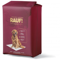 Tapete Higiênico Para Cachorros Rauf Max Com Absorção Máxima 80cmx60cm - 30 Unidades na Amazon