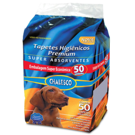 Tapete Higiênico para Cães Chalesco 90cmx60cm - 50 Unidades na Casas Bahia