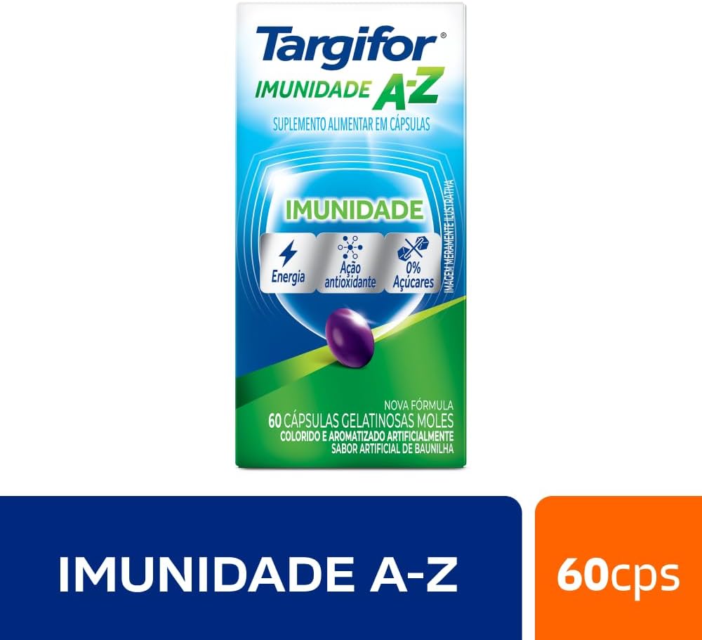 Targifor Suplemento alimentar Targifor A-Z 60 cápsulas na Amazon