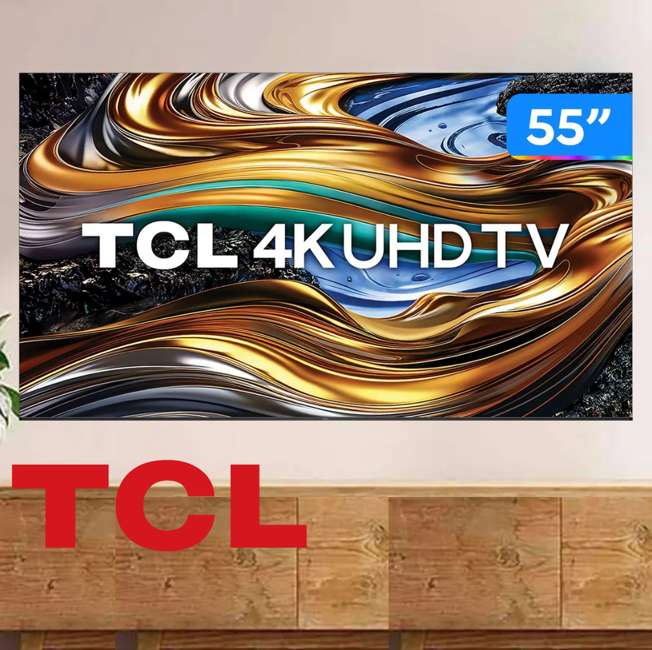 TCL LED SMART TV 55” P755 4K UHD GOOGLE TV na Amazon