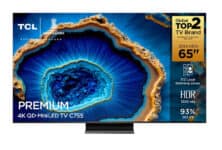 TCL Premium 4K QD-Mini LED 65" C755 Google TV Dolby Vision IQ na Amazon