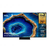 TCL Premium 4K QD-Mini LED 75" C755 Google TV Dolby Vision IQ na Amazon