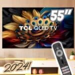 Tcl Qled Smart Tv 55” C655 4k Uhd Google Tv Dolby Vision Atmos na Amazon