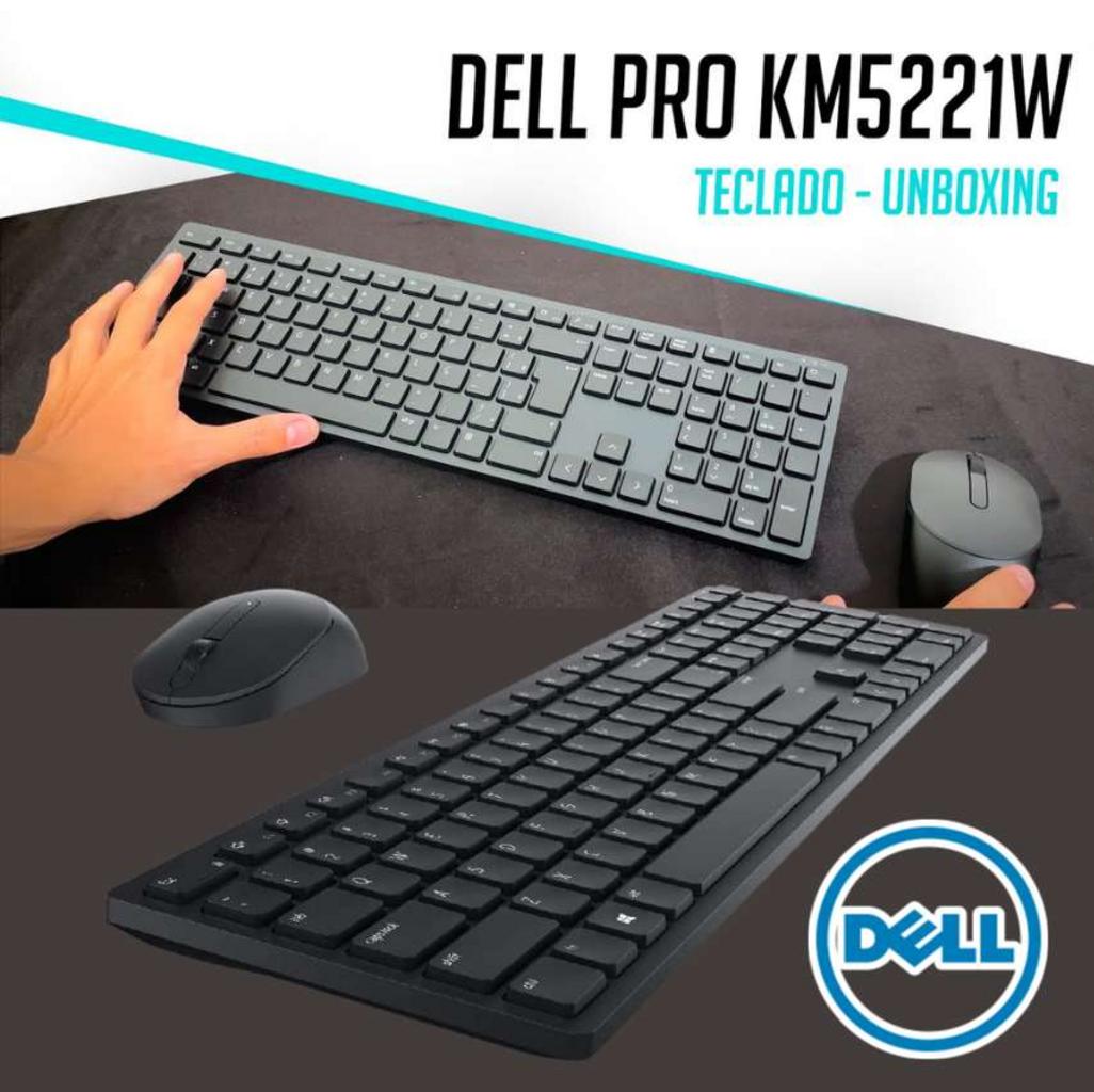 Teclado e mouse sem fio Dell Pro — KM5221W na Amazon