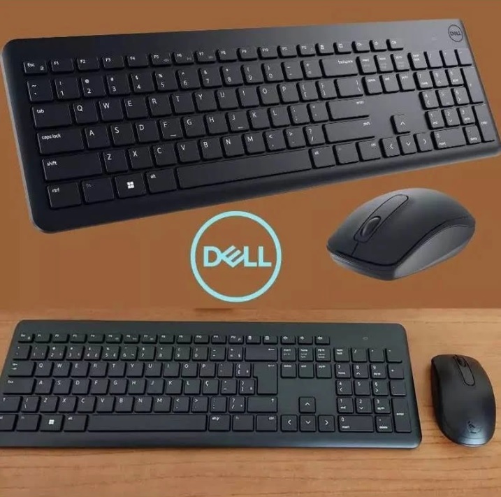 Teclado e Mouse sem fio Dell – KM3322W na Amazon