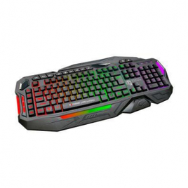 Teclado Gamer ELG TGDM LED RGB Chroma Membrana Tripla com 120 Teclas Tecla Anti-Ghost ABNT2 na KaBuM!