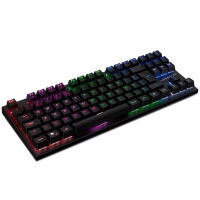 Teclado Gamer Multilaser Warrior Tero TC237 - Preto na Ponto