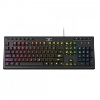 Teclado Gamer Redragon Aditya, RGB, Membrana, ABNT2, Full-Size, Preto, K513-RGB PT na Terabyte Shop
