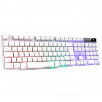 Teclado Gamer Rise Mode G1 Full, USB, Branco - RM-TG-01-FW na KaBuM!