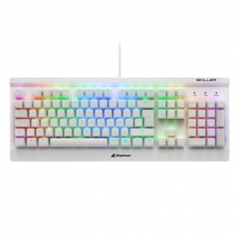 Teclado Gamer Sharkoon Shark Skiller Mech SGK3 RGB Switch - SKILLER-SGK3 na KaBuM!