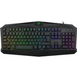 Teclado Gamer T-Dagger Tanker RGB Membrana Black - T-TGK202 na KaBuM!