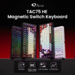 Teclado Magnético AKKO TAC75 HE na Aliexpress