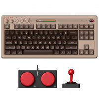 Teclado Mecânico 8BitDo C64, Bluetooth, 2.4G, USB-C - 85HA03 na KaBuM!