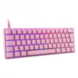 Teclado Mecânico Gamer Husky Gaming Blizzard Rosa 60% Switch Gateron Red ABNT2 RGB - HGMO002 na KaBuM!