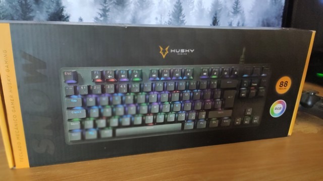 Teclado Mecânico Gamer Husky Gaming Snow, TKL, RGB, Switch Outemu Blue, Preto – HGMO009 na Magazine Luiza