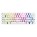 Teclado Mecânico Gamer KBM! GAMING TG600, Branco, 60% e ABNT2, RGB, Switch Gateron Blue – KGTG600BRAZ na KaBuM!