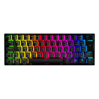Teclado Mecânico Gamer KBM! GAMING TG600, Preto Switch Gateron Red - KGTG600PTVR na KaBuM!