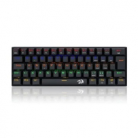 Teclado Mecânico Gamer Redragon Lakshmi, Rainbow RED, Switch, ABNT2, Preto - K606R (PT-RED) na KaBuM!