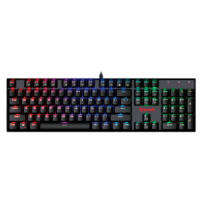 Teclado Mecânico Gamer Redragon Mitra K551 RGB, Switch Brown, ABNT2, Full-Size, Black na Terabyte Shop