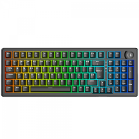 Teclado Mecânico Gamer SuperFrame Phantom, RGB, Wireless/Bluetooth na Terabyte Shop