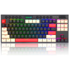 Teclado Mecânico Redragon k621 Horus sem fio rgb 5.0 bt/2.4 ghz na Aliexpress