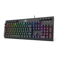 Teclado Membrana Gamer Redragon Aditya Preto na Amazon