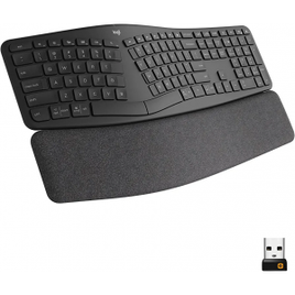Teclado sem fio Logitech ERGO - K860 na Amazon