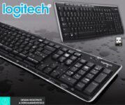 Teclado sem fio Logitech K270 com 8 Teclas Multimídia, Conexão USB, Pilhas Inclusas e Layout ABNT2 – Compatível com PC e Notebook. na Amazon