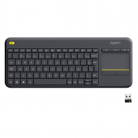 Teclado Sem Fio Logitech K400 Plus TV Com Touchpad Integrado na Amazon