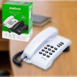 Telefone com Fio Pleno Cinza Ártico Intelbras na Amazon