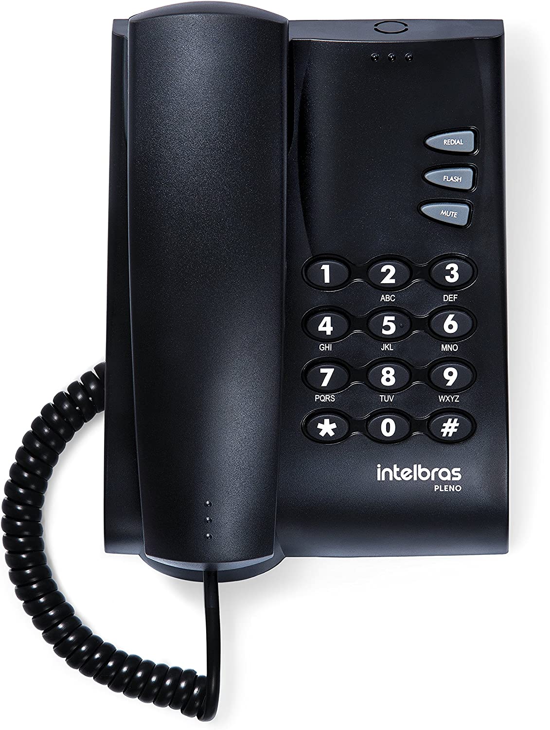 Telefone Pleno Intelbras PT 100MS  Preto na Amazon