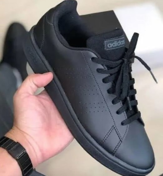 Tênis Adidas Advantage Base Court Lifestyle Masculino – Preto na Zattini