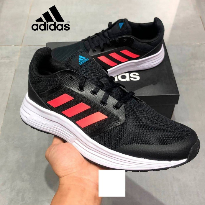 Tênis Adidas Galaxy 5 Masculino – Preto+Rosa na Zattini