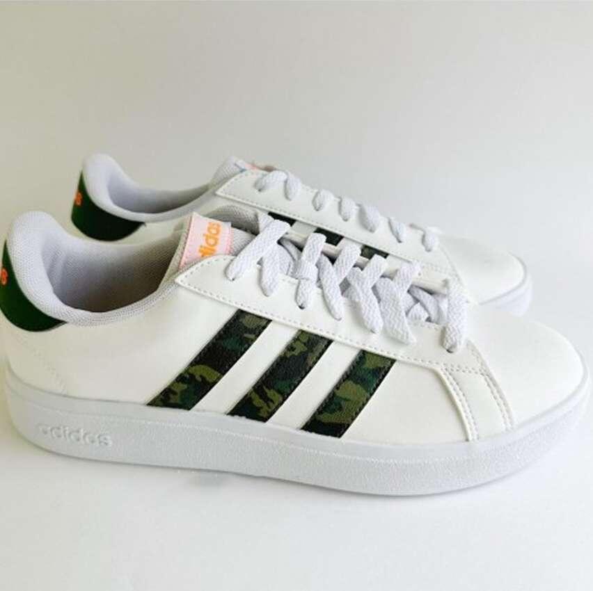 Tênis Adidas Grand Court Base 2.0 Masculino – Branco na Magazine Luiza