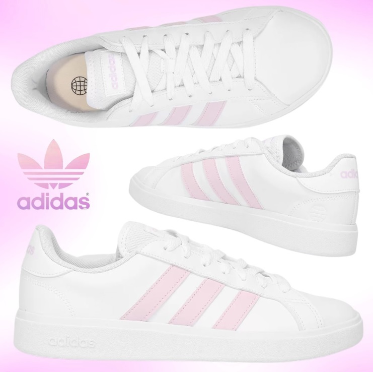 Tênis Adidas Grand Court Base Feminino na Magazine Luiza