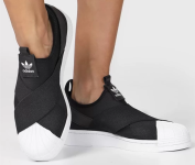 Tênis Adidas Originals Superstar Slip On Preto na Dafiti
