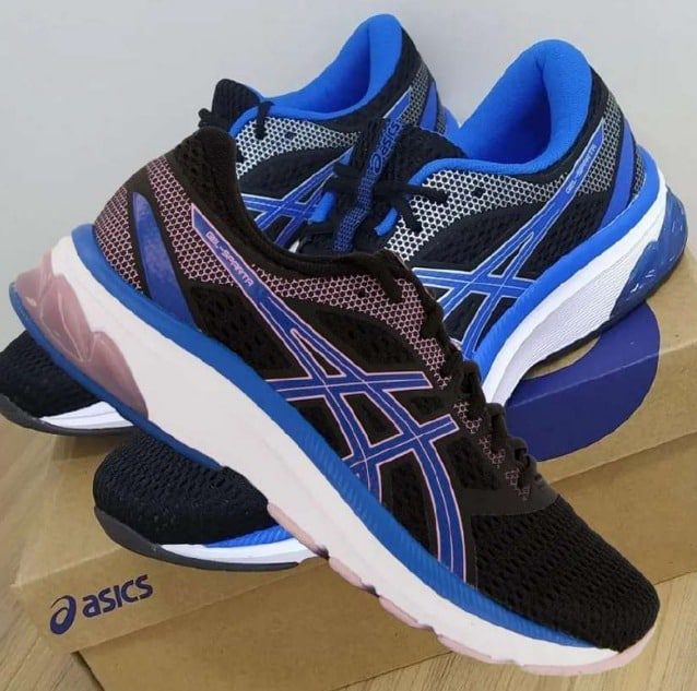 Tênis Asics Gel Sparta Feminino – Preto+Azul claro na Netshoes
