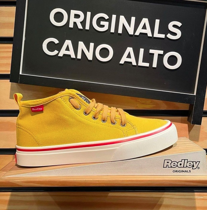 Tênis Cano Alto Redley Originals – Mostarda na Netshoes
