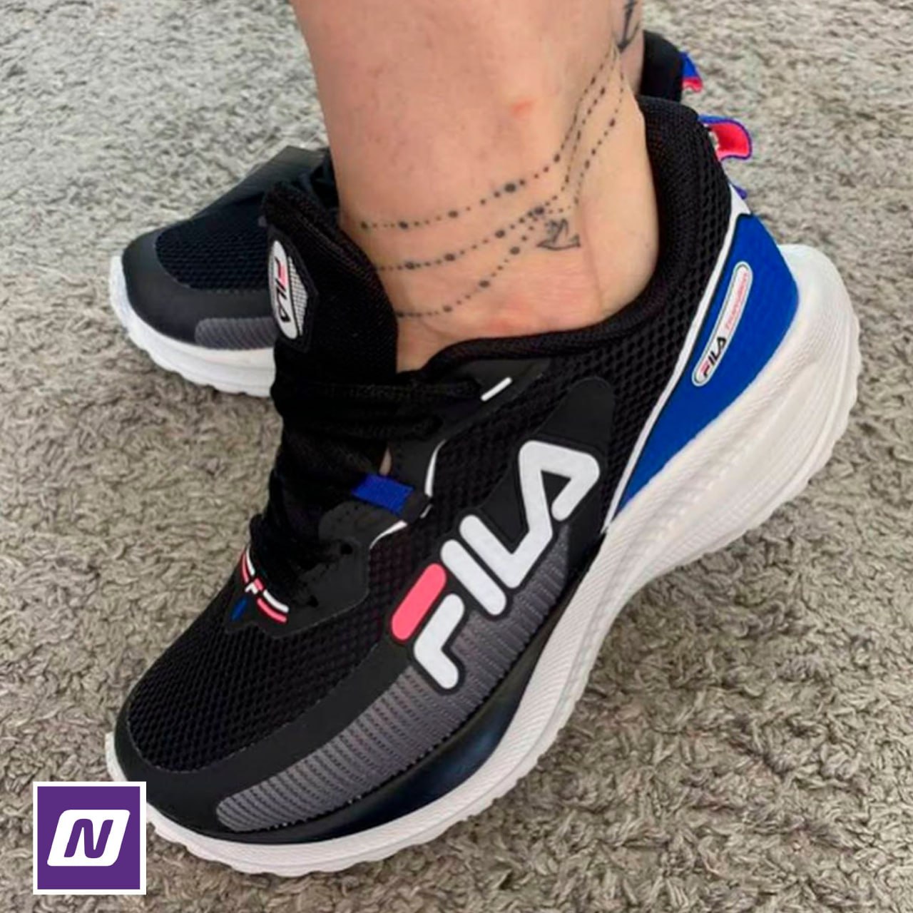 Tênis da hot sale fila netshoes