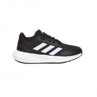 Tênis Infantil Adidas RunFalcon 3 Sport Running Lace - Preto+Branco na Zattini