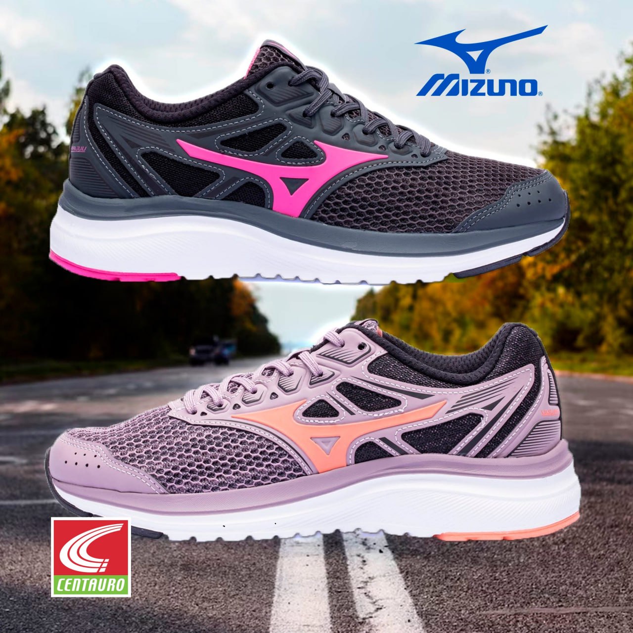 Promoção de tenis fashion feminino mizuno